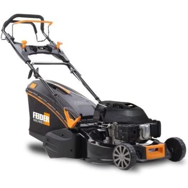 Tondeuse Rouleau Thermique 196 Cm3 Auto-tractée Largeur Coupe 525 Moteur 4 Temps Démarrage Électrique Tonte